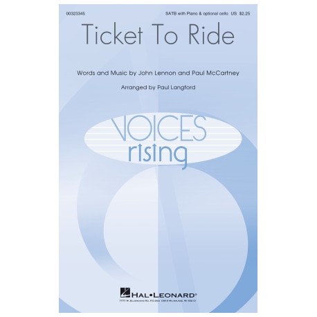 Taicket to Ride (SATB)