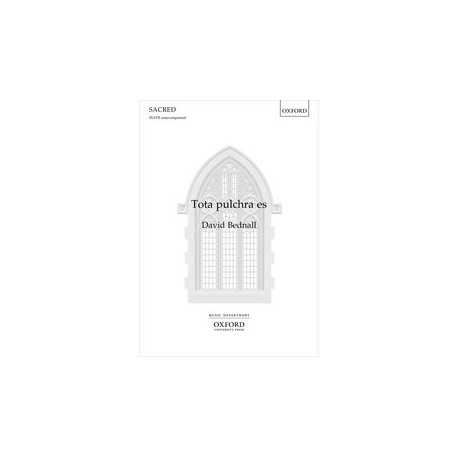 Tota Pulchra Es (SSATB)