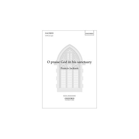 O Praise God in His Sanctuary (SATB)