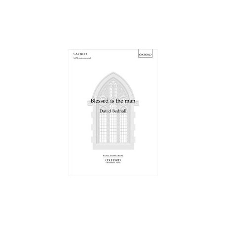 Blessed is the Man (SATB)